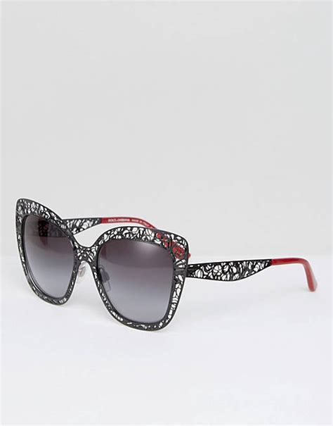 lunettes de soleil yeux de chat dolce gabbana|Dolce & Gabbana Eyewear .